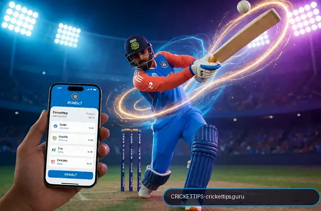 Crickettips (cricket betting tips) fantasy cricket & matchday visual 1